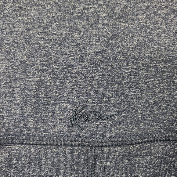 Kavu Womens Stretchy A-Line V-Neck Athletic Dress 3/4 Sleeves Blue New Basic - Picture 5 of 10